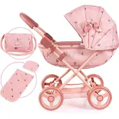 Bayer – Puppenwagen Cosy – Pink/Gold