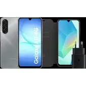 Samsung Galaxy A17 128GB Grau 4G + Zubehörset