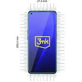 3mk Protection hybrid glass Flexible 2.5D for Realme GT Master