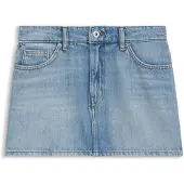 HUGO Blauer 5-Pocket-Minirock aus Denim Grösse S
