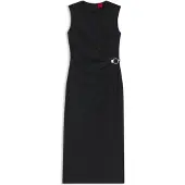 HUGO Klinda 10280544 Red ärmelloses Midikleid