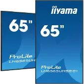 Iiyama LH6565UHSB-B1, Kiosk-Design, 163,8 cm (64.5"), LED, 3840 x 2160 Pixel, WLAN, 24/7