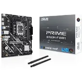 Asus PRIME B760M-F WIFI, Intel, LGA 1700, Intel Celeron, Intel Pentium Gold, Intel Core i3, Intel Core i5, Intel Core..., LGA 1700, DDR5-SDRAM, 96 GB