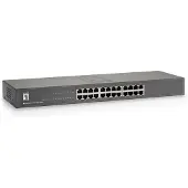 Lenovo 24-Port-Gigabit-Switch, Unmanaged, Gigabit Ethernet (10/100/1000), Rack-Einbau