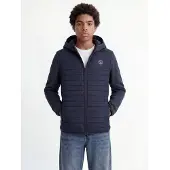 Jack & Jones Jack & Jonas Steppjacke - JjeMulti - Noos - Navy Blazer m. Rot - - 12 Jahre (152) - Daunenjacken