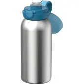 Mepal Campus Edelstahl Trinkflasche mit Klappdeckel 600 ml - Cool blue