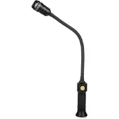 PCWORK PCW12F Schwanenhals Arbeitslampe, Magnetfuss, 400lm, 6500K LED, 18650 3,7V Akku, USB-C