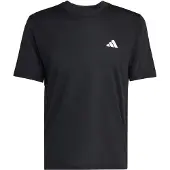 Adidas T-Shirt PERFORMANCE "WORKOUT ESSENTIALS BASE", Herren, Gr. S, schwarz, Obermaterial: 100% Polyester, Rundhals, Shirts T-Shirt, reguläre Passform, mit Climacool Technologie