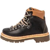 Art Unisex. 109035010603_001 Lederstiefeletten 0903 Arizona schwarz (41), Wohnung, Schnürsenkel, Lässig