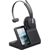 Yealink WH64 Workstation Mono Headset, Verkabelt & Kabellos, 20 - 20000 Hz, Büro/Callcenter, 92 g, Kopfhörer, Schwarz