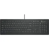 Contour Design Design Active Key ClassicClean Medizinische Tastatur Abnehmbare Abdeckung Full-Size Kabelgebunden Schwarz DE C8100