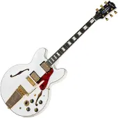 Epiphone Alex Lifeson 1976 ES-355 Reissue „ Alpine " Weiß
