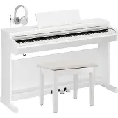 Yamaha YDP 166 Digitalpiano Weiß