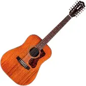 Guild D-1212 Naturfarben mit Tasche