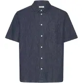 !Solid Jeanshemd SOLID "Jeanshemd SDRogue", Herren, Gr. L, N-Gr, blau (middle blau denim), Obermaterial: 100% Baumwolle CO., Hemden Jeanshemd