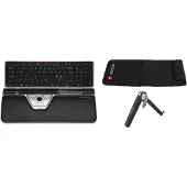 Contour Design Design RollerMouse Red Plus WL Travel Kit, Volle Größe (100%), Kabellos, RF Wireless, Schwarz, Maus enthalten