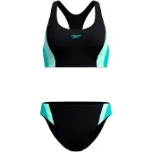 Speedo - Women's Colourblock Splice 2 Piece 2.0 - Bikini Gr 42 rosa