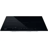 Whirlpool WF S1577 CPNE, Schwarz, Integriert, 77 cm, Zonen-Induktionskochfeld, Glaskeramik, 4 Zone(n)
