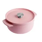 KitchenAid CC007430-001, 3,3 l, Pink, Eisenguss, Keramik, Elektro, Gas, Halogen, Induktion, Versiegelte Platte, Pink, Eisenguss