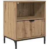 vidaXL Nachttisch Artisan-Eiche 49 x 36 x 61 cm Holzwerkstoff