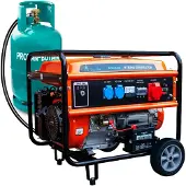 Extralink Egh-5500 Hybrid 5.5kw 3f Benzin-generator
