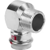 Viega Prestabo bøjning 3/4x22 mm 90 grader af ulegeret stål Muffe / nippel, SC-contur