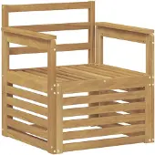 vidaXL 2 Stück Outdoor-Sofagarnitur Massivholz Akazie Weiß