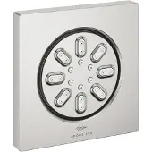 GROHE Seitenbrause 26802 Rainshower Aqua eckige Form supersteel, 26802DC0 26802DC0