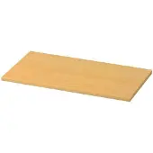 Hammerbacher Abdeckplatte Buche 80,5x43 cm 2,5 cm hoch für 80 cm Korpus Modell 2AP08