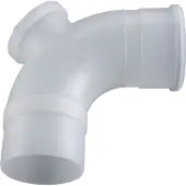 Bosch Abgasbogen DN125 mit Prüföffnung 87°