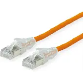 Secomp DÄTWYLER Patchkabel Cat.6A (Class EA) S/FTP, CU 7702 flex LSOH, AMP v2, orange, 7,5 m