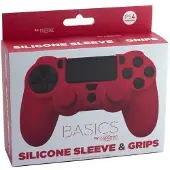 Blade PS4 Silicone Skin + Grips (Red)