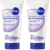 Nivea Beruhigende Nachtpfl.24h Feucht.+reg.sens.H. 2x 2x50 ml Nachtcreme