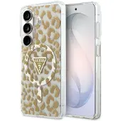 GUESS - IML Leopard Print Triangle (GUHMS26SHLEGTGLW) - Samsung Galaxy S26 - Brown