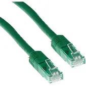 ACT CAT6A UTP 15m, 15 m, Cat6a, U/UTP (UTP), RJ-45, RJ-45, Grün