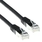 ACT 10m Cat6a SSTP 10m Cat6a S/FTP (S-STP) Schwarz Netzwerkkabel