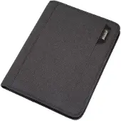 Alassio Orgamappe "OLBIA", DIN A4, anthrazit aus Polyester und Finetouch-Lederimitat