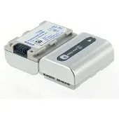 AGI Akku für Sony NP-FP60 Li-Ion 7,2 Volt 680 mAh silberfarben