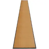 Miltex Schmutzfangmatte Eazycare Style, eckig, antistatisch, UV-beständig, waschbar, High-Twist-Nylon & Niltrilgummi, 850 x 3000 mm, braunbeige