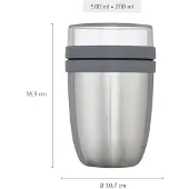 Mepal Ellipse 500+200ml Thermobehälter Für Lebensmittel