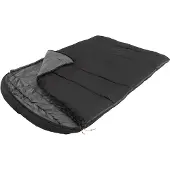 Easy Camp Schlafsack Raven Square Double 5?C (schwarz, Modell 2025)
