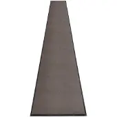 Miltex Schmutzfangmatte Eazycare Style von , eckig, antistatisch, UV-beständig, waschbar, ECONYL & Niltrilgummi, 850 x 3000 mm, graubraun