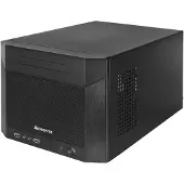 Chieftec CN-01B-OP, Cube, PC, Schwarz, Mini-ITX, SPCC, Heimbüro