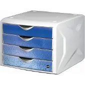 Helit Schubladenbox "Chameleon" Wasser