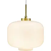 Dyberg Larsen - ARP D25 Opal Pendelleuchte - Messing