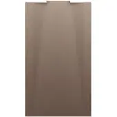 Laufen NIA Duschwanne, 1400x800x34mm, Marbond, rechteckig, Bodeneinbau, Ablauf in Wand, H2100341290001, Farbe: Café