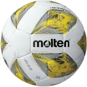 Molten Hallenfußball A3135 Latex/Polyurethan weiß/gelb Größe 5
