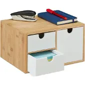 Relaxdays Schubladenbox