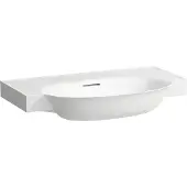 Laufen The New Classic Wastafel 80x48x16,5 cm met overloop z/kraangat Wit