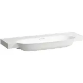 Laufen The New Classic Wastafel 120x48x16,5 cm met overloop z/kraangat Wit